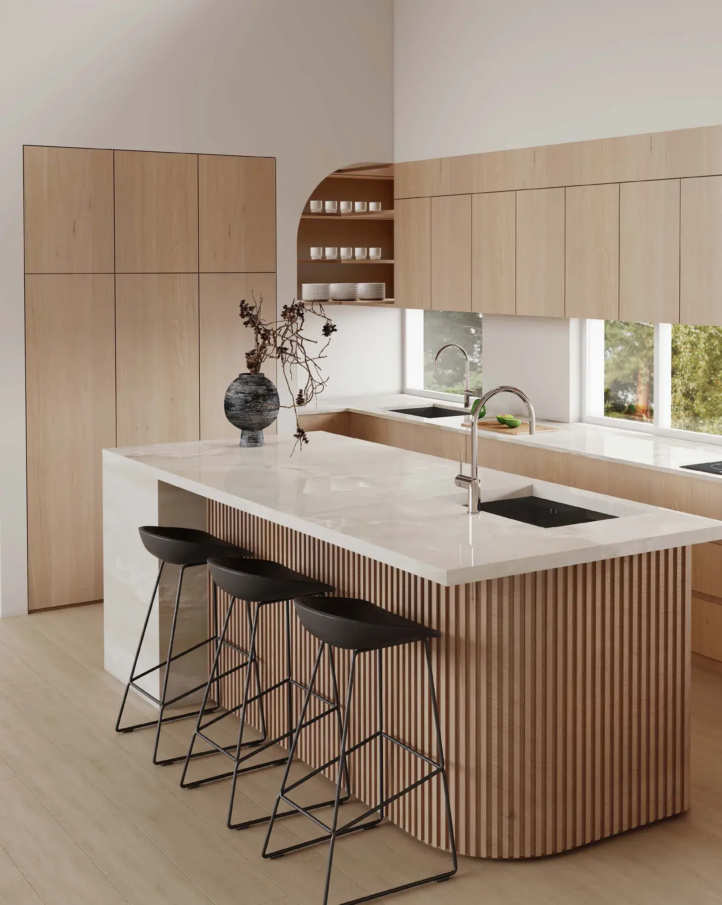 הדמיה של Cream Onyx בחלל